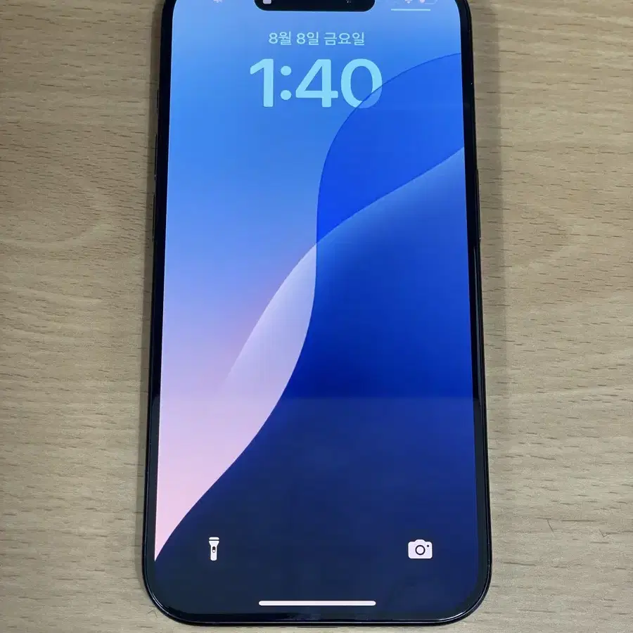 APPLE | 애플 iPhone 15 Pro Blue Titanium Battery 89 on