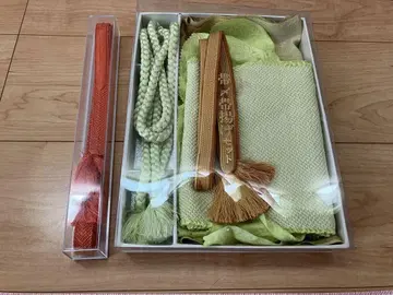고급 오비 오비 장식 천 세트