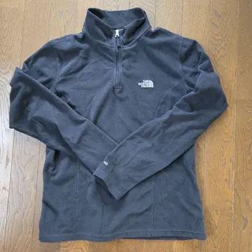 THE NORTH FACE 플리스 블랙 하프 지퍼 여성용 M