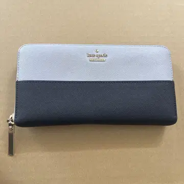 kate spade 장지갑 그레이/네이비