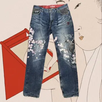 Eccentric Original Denim 34 y2k Japan