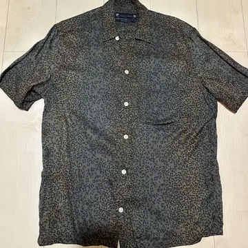 allsaints 레오파드 무늬 셔츠