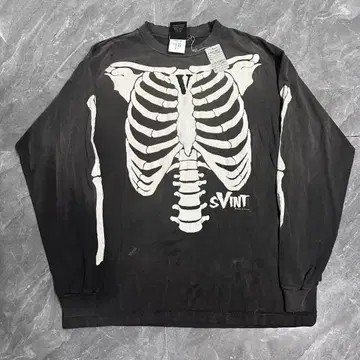 세인트 마이클 vlone 콜라보 롱T