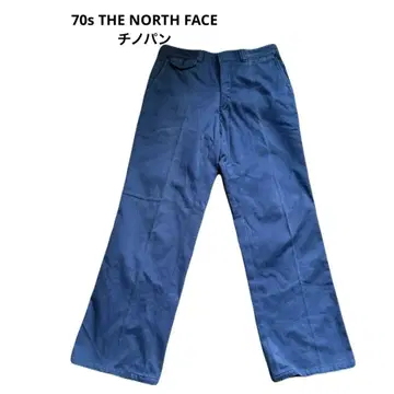 70년대 THE NORTH FACE 치노 팬츠 네이비 구제 의류 빈티지
