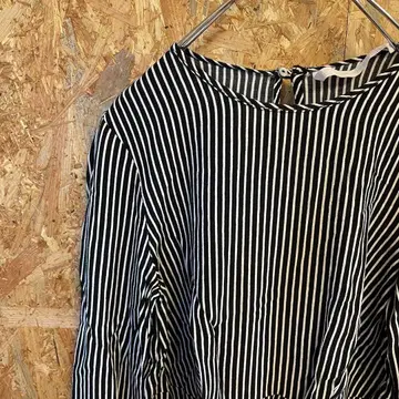 AE8675 ZARA 긴팔 상의 블랙 여성용 26 포스