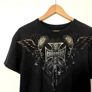 WEST COAST CHOPPERS 스컬 티셔츠