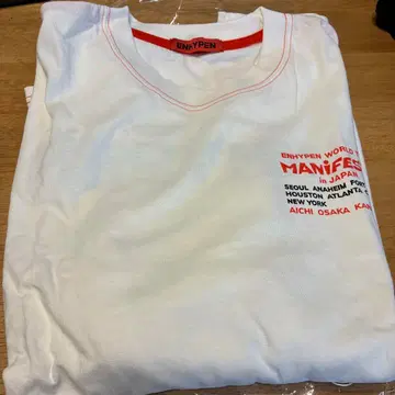 ENHYPEN 투어 T셔츠 L 사이즈