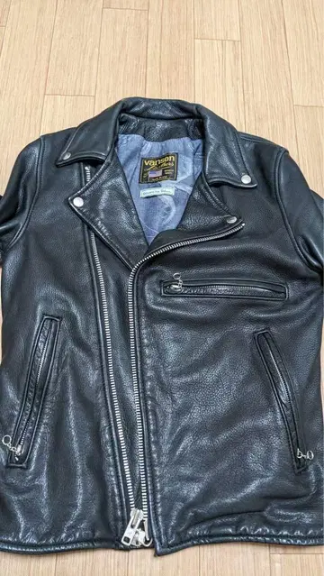 vanson 더블 라이더 재킷 블랙
