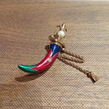컬러풀한 앤티크 브로치 레어한 상품