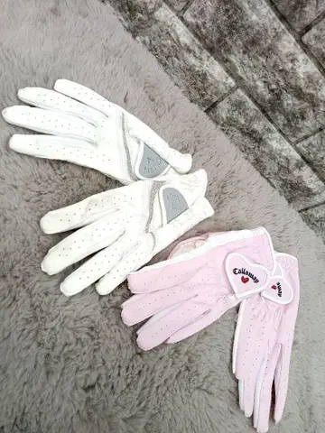 Callaway 골프 글러브 모음 여성용 양손 18cm