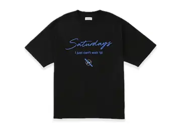 FRAGMENT Saturdays NYC SS T-Shirt 블랙