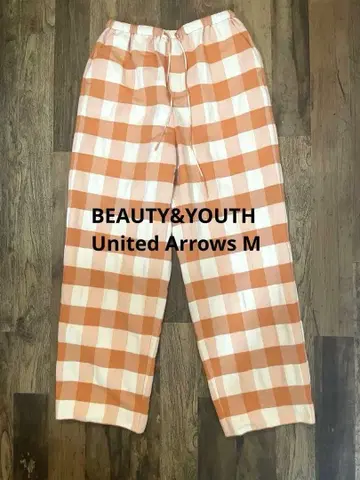 BEAUTY & YOUTH UNITED ARROWS 체크 팬츠 M