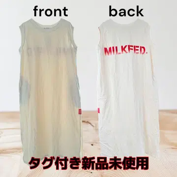 MILKFED. 슬리브리스 원피스 미사용 새상품 택 포함 밀크페드