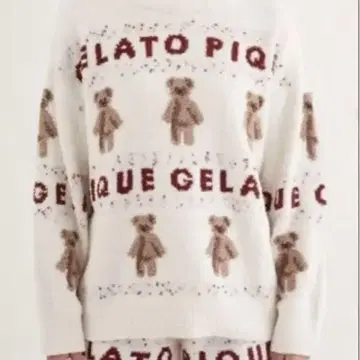 GELATO PIQUE 테디베어 패턴 룸웨어