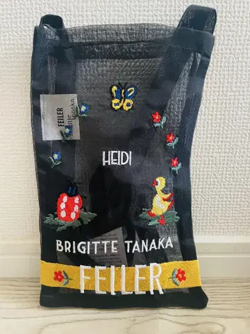 브리짓 타나카 x FEILER 미니 숄더 FEILER 블랙