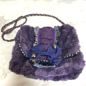 ANNA SUI mini 몽글몽글 숄더백 세로 20, 가로 23, 폭 8