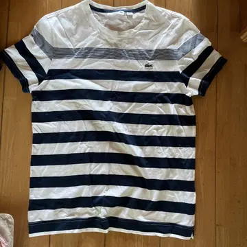 LACOSTE 스트라이프 T셔츠 FR 6 US M