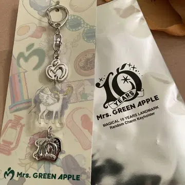 Mrs. GREEN APPLE 랜덤 참 키링 C 2
