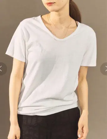 FRAMe WORKOUT OF FRAMe loose TEE 화이트