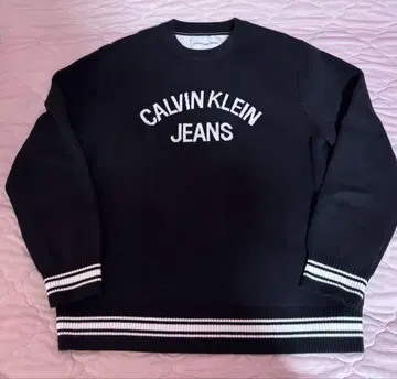 Calvin Klein Jeans 블랙 스웨터 M