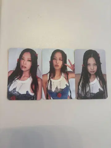 blackpink 제니 jennie born pink 트레이딩 카드