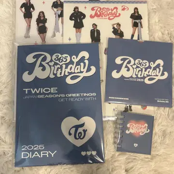 TWICE 2025 DIARY 365 Birthday 시즌 그리팅