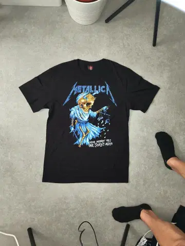 METALLICA 부트 T셔츠 / XL 사이즈 매일 100엔 가격 인하
