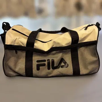 FILA 더플백 화이트/블랙