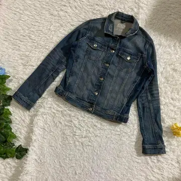 ZARA BASIC 자라 Z1975 데님 자켓 빈티지 가공 S