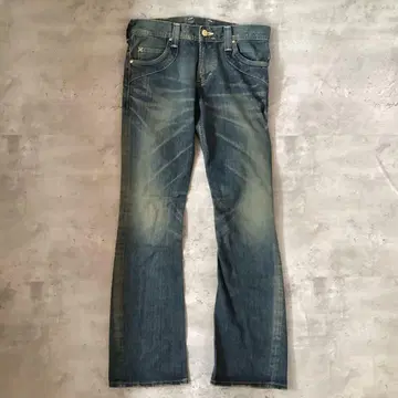 Lee 리 데님 데미지 가공 그런지 y2k