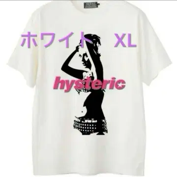 HYSTERIC ARMPITS T셔츠 화이트 XL 인기 완판템 히스걸