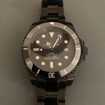 MAD SUBMARINER 커스텀 오토매틱 손목시계