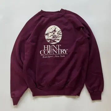 USED 80S Hanes HUNT COUNTRY SWEAT