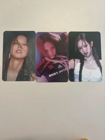 blackpink born pink 제니 jennie 트레이딩 카드