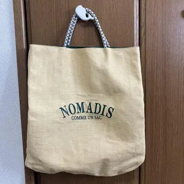[새상품급] NOMADIS 토트백 라피아풍 (베이지) 최저가