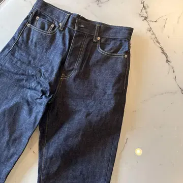 N.O.R.C 다크 블루 스트레이트 데님