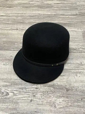 블랙 울 펠트 햇