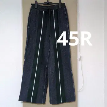 45R 새상품급 와이드 스웨트 팬츠 속기모