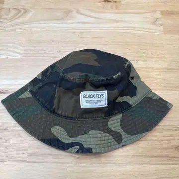 BLACK FLYS 카모플라쥬 버킷햇
