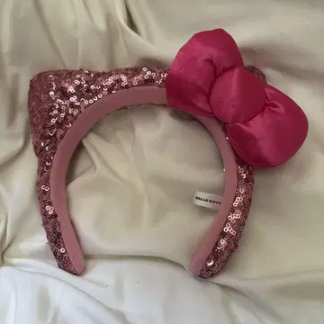 HELLO KITTY 스팽글 머리띠