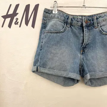 H&M 데님 숏팬츠