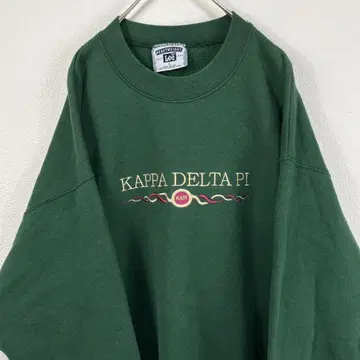 USA 제 90년대 Lee kappa delta pi 자수 맨투맨