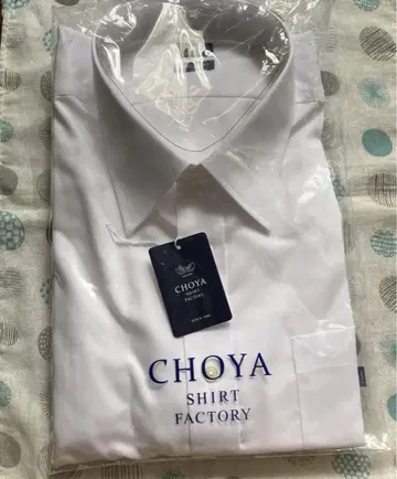 CHOYA 긴팔 드레스 셔츠 화이트 43-78