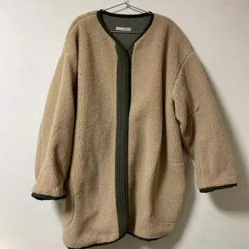 보나페티 코트 보아 아우터 캐널 청바지 38