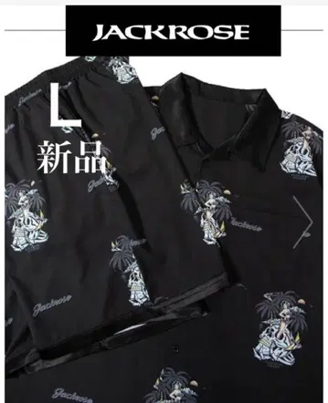 JACKROSE 올 패턴 프린트 아로하 셋업 새상품 L
