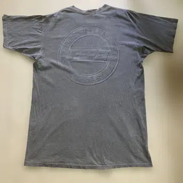 USA 제 90년대 PEPSI 프린트 티셔츠 L-XL 페이드 그레이