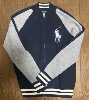 Polo 네이비 그레이 집업 트레이닝복 여성용