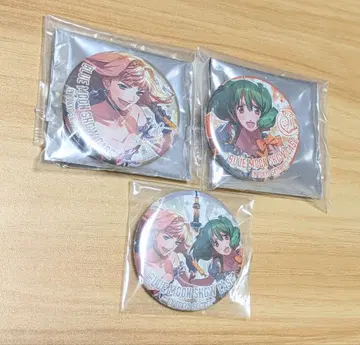 [마크로스F] 셰릴, 란카 캔뱃지 3세트 신규 일러스트 사인 포함