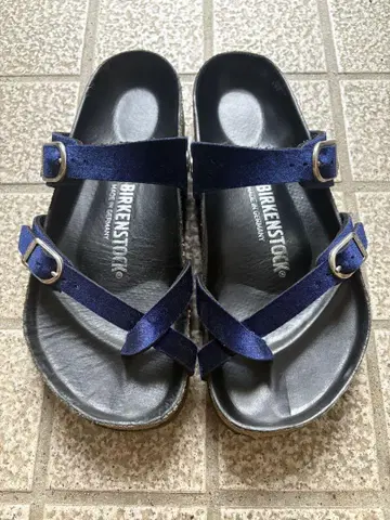 [ 레어! ] BIRKENSTOCK Mayari 벨벳 소재 37