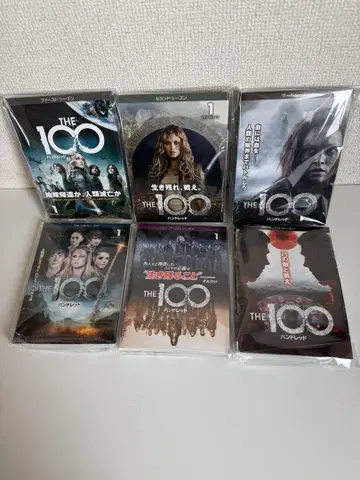 THE100 핸드레드 DVD 시즌1~시즌6